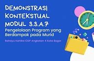 Demonstrasi Kontekstual Modul 3.1 Cgp Angkatan 10